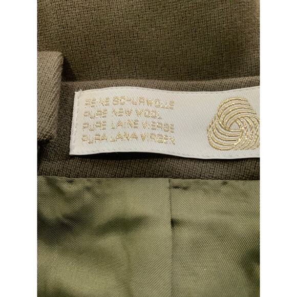 Escada Pencil Skirt Size 44/US 14 Flat Front Button Back Zip Casual Officewear - Picture 9 of 15